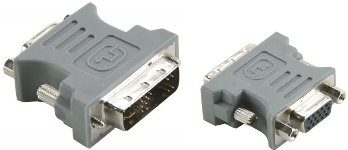 Bandridge BCP146 DVI -<gt/> VGA Monitoradapter / DVI-A Male -<gt/> 15p D-sub Female VGA kabeladapter/verloopstukje - 1 stuk